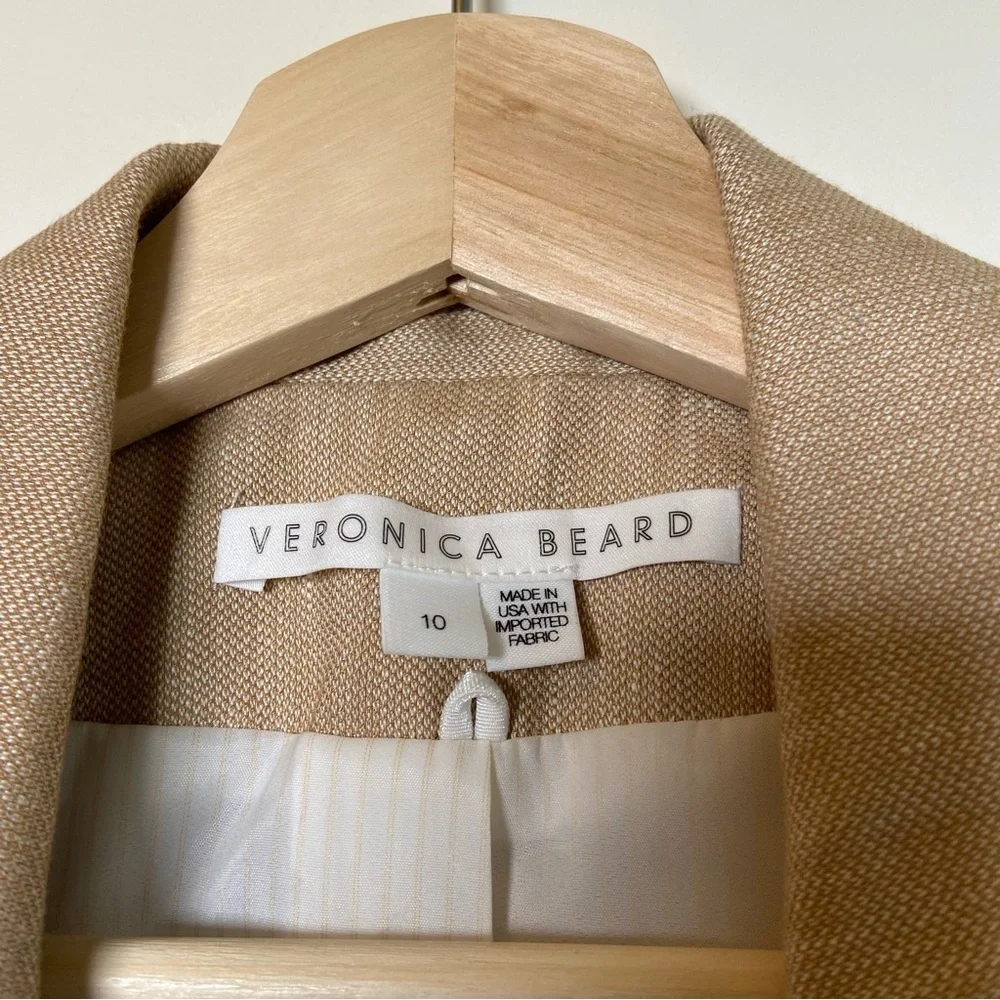 Veronica Beard Hosanna Linen Dickey Jacket - Picture 3 of 9